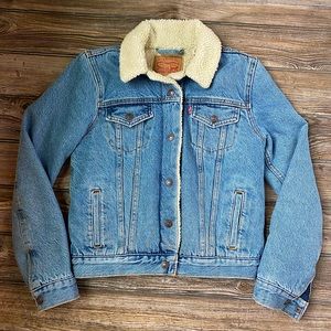 Levi’s Sherpa trucker jacket